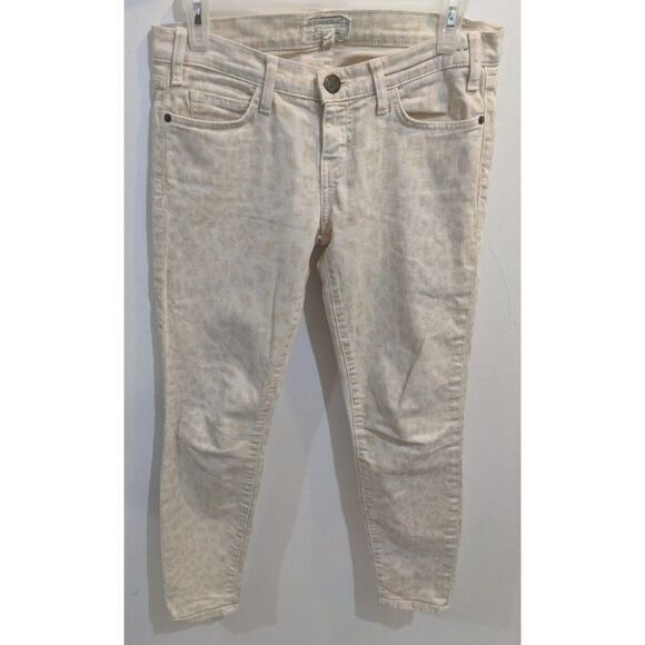 CURRENT/ELLIOTT | the Stiletto skinny in Dusty Peach leopard - Picture 2 of 5